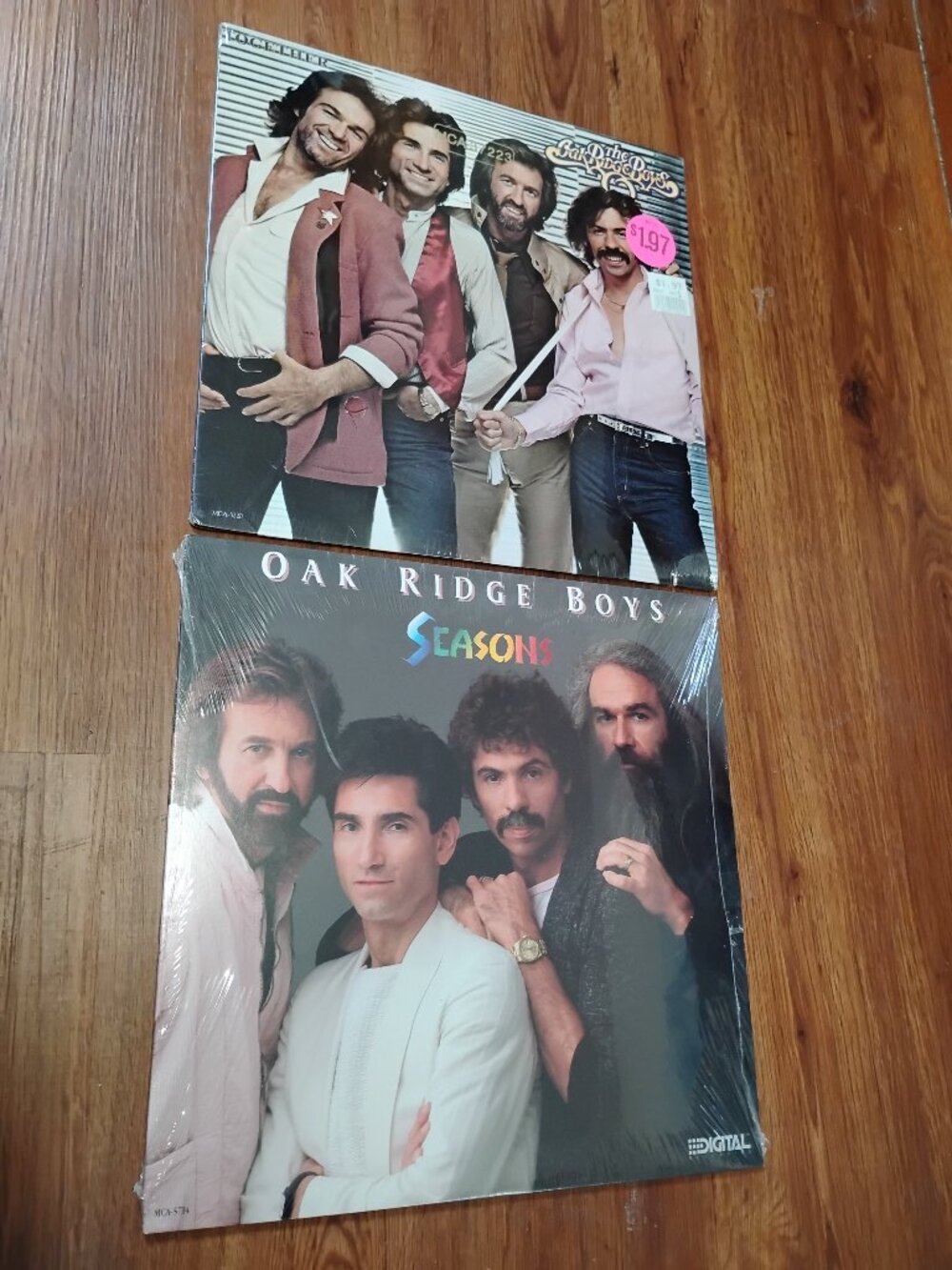 NWT Deadstock Vintage Oak Ridge Boys Vinyl Records Lot (2)